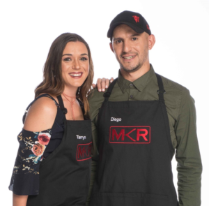 Tarryn and Diego of My Kitchen Rules SA