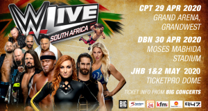 WWE Live returns to SA